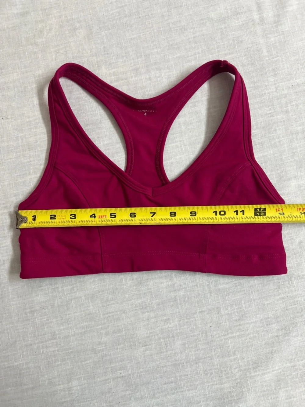 🌞 bebe vintage y2k fitness pullover sports bra hot pink/maroon women size S